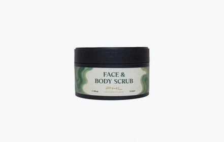 PHL® Face & Body Scrub® – Zachte Exfoliatie & Intense Verzorging
