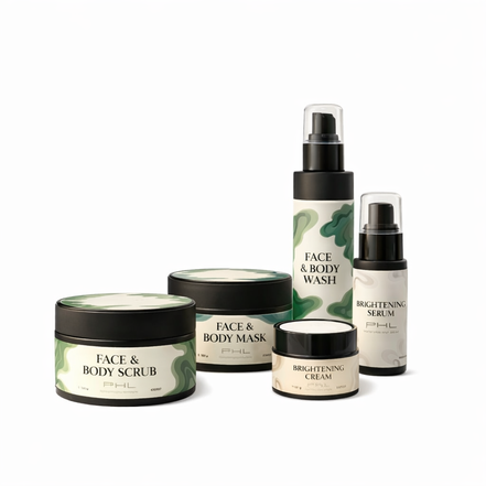 PHL® Complete Face & Body Care Set® – Reiniging, Verzorging & Verheldering